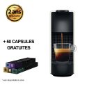 MACHINE À CAFÉ NESPRESSO MINI ESSENZA BLANC + 60 capsules gratuites