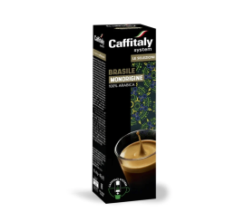 PAQUET DE 10 CAPSULES À CAFÉ CAFFITALY MONORIGINE BRASILE