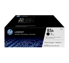 Pack de 2 toners hp original 85 A 