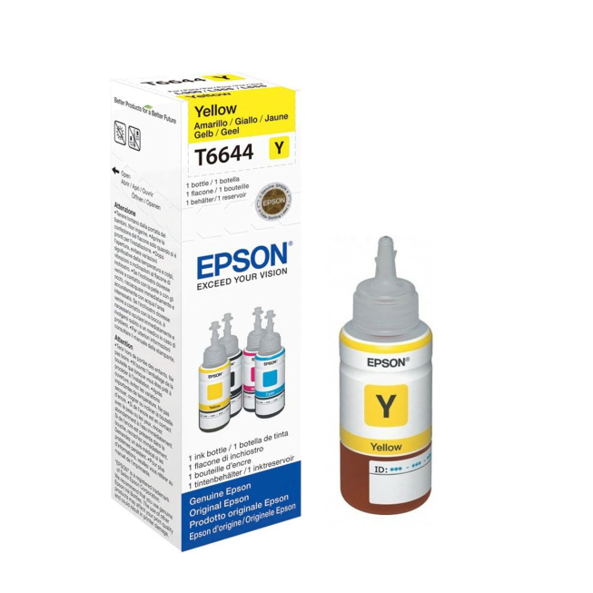 Cartouche EPSON T66444A Ink Bottle (70ml) Yellow