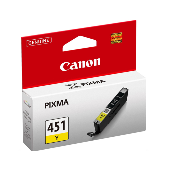 Cartouche d'encre Canon CLI-451 yellow