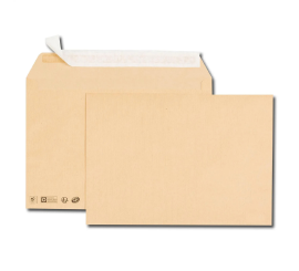 Enveloppe kraft 162x229 bande adhésive 90 Gr