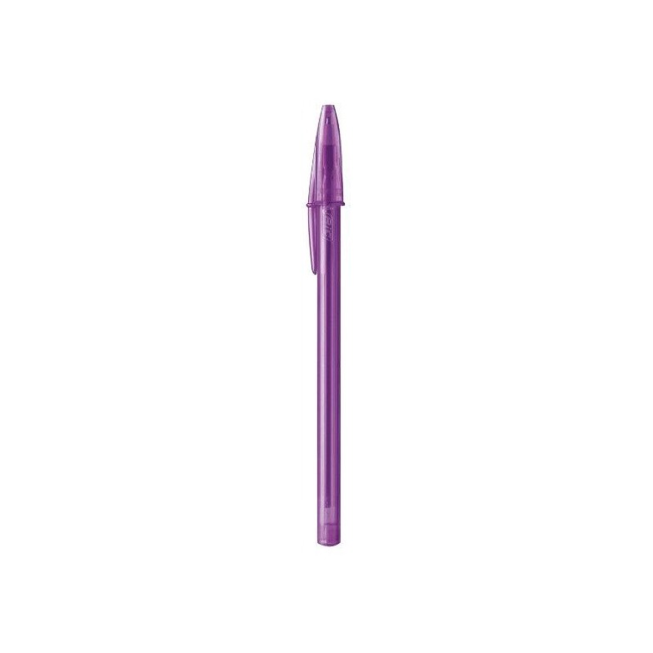 Stylo à bille BIC CRISTAL FASHION VIOLET