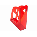 Porte revue transparent rouge