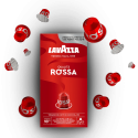 10 CAPSULES LAVAZZA COMPATIBLE NESPRESSO ALUMINIUM QUALITA ROSSA