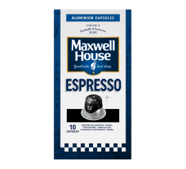 PAQUET DE 10 CASPULES C.NESPRESSO MAXWELL HOUSE ESPRESSO 12