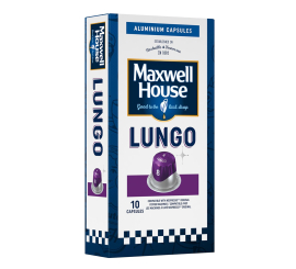 PAQUET DE 10 CASPULES C.NESPRESSO MAXWEL HOUSE LUNGO 8