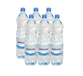 PACK DE 6 BOUTEILLES EAU MINERALE BARGOU 1.5L