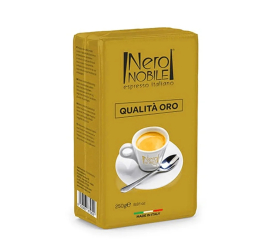 Café Moulu NeroNobile Qualita Oro 250g (50% arabica 50% Robusta)