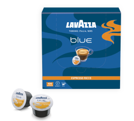 Box de 100 capsules à café Lavazza Espresso Ricco