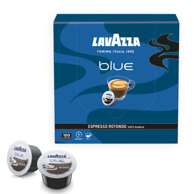 Box de 100 capsules à café lavazza Rotendo