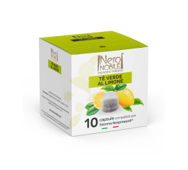 Boite de 10 Capsules Thé Vert au Citron NeroNobile