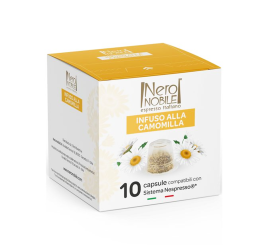 Boite de 10 Capsules Tisane de Camomille NeroNobile