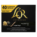 PACK MAXI DE 40 CAPSULES L'OR ORIGINAL RISTRETTO INTENSITE 11