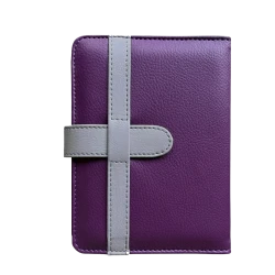 NOTEBOOK SOUS POCHETTE 11/17 VIOLET