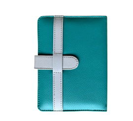 NOTEBOOK SOUS POCHETTE 11/17 TURQUOISE