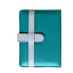 NOTEBOOK SOUS POCHETTE 11/17 TURQUOISE