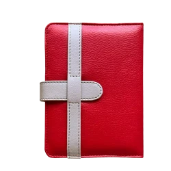 NOTEBOOK SOUS POCHETTE 11/17 ROUGE