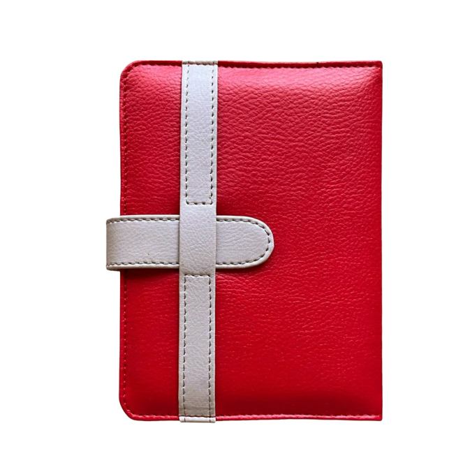 NOTEBOOK SOUS POCHETTE 11/17 ROUGE