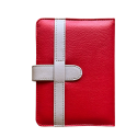 NOTEBOOK SOUS POCHETTE 11/17 ROUGE