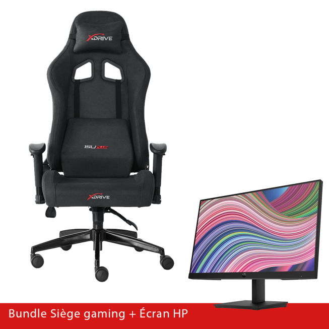 Bundle SIEGE GAMING AMG + ECRAN HP P22 G5 21.5" FHD