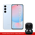 Bundle  SMARTPHONE SAMSUNG S24 FE 8+256 + Galaxy Buds Live mystic