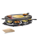 Raclette Ovale 5en1 Princess à 8 Poêlons 1200 W