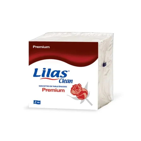 Serviette Lilas Clean Premium 30x30