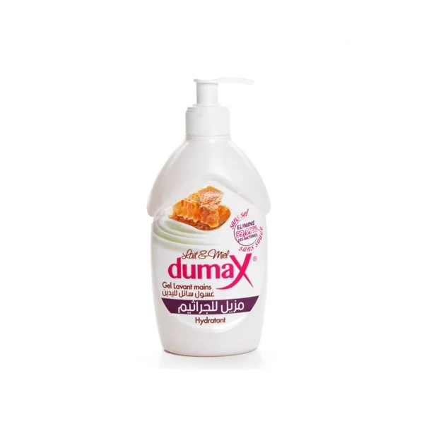 SAVON LIQUIDE 1L LAIT ET MIEL DUMAX