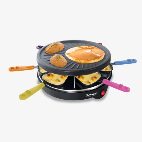 Raclette Grill & Mini-Crêpe Techwood TRA-64