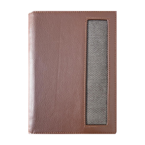 AGENDA SOUS POCHETTE MARRON CHOCOLAT 