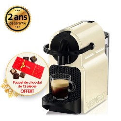 MACHINE À CAFÉ NESPRESSO INISSIA CRÈME D40 1200W MACHINE À CAFÉ NESPRESSO INISSIA NOIR D40 1200W+  + 60 capsules gratuites