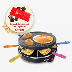 Raclette Grill & Mini-Crêpe Techwood TRA-64