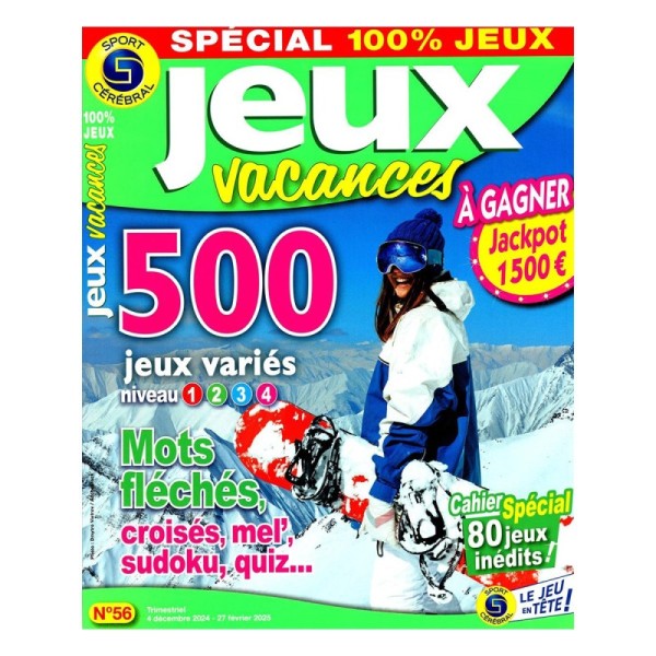 SC JEUX VACANCE 100