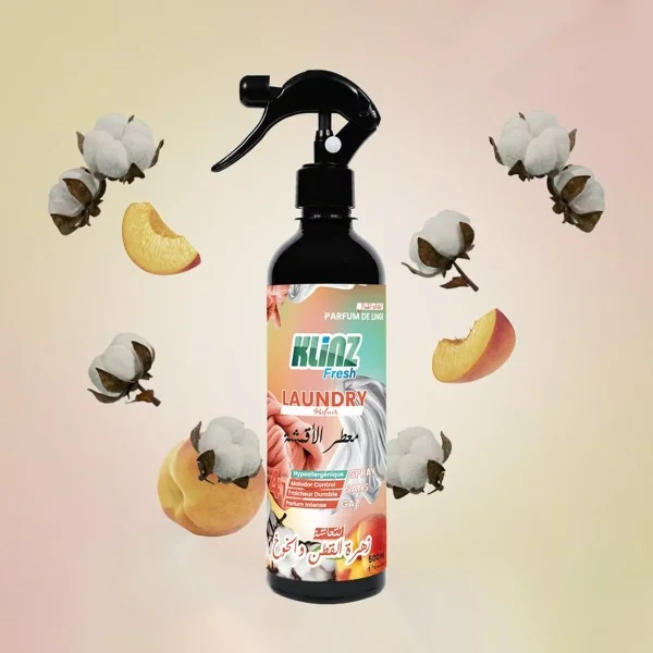 KLINZ PRESH LAUNDRY PARFUM POUR TISSU COTON PECHE