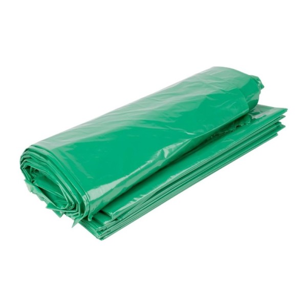 Pack de 25 Sacs Poubelle Vert 30mic 60 Litres Avec Fermuture