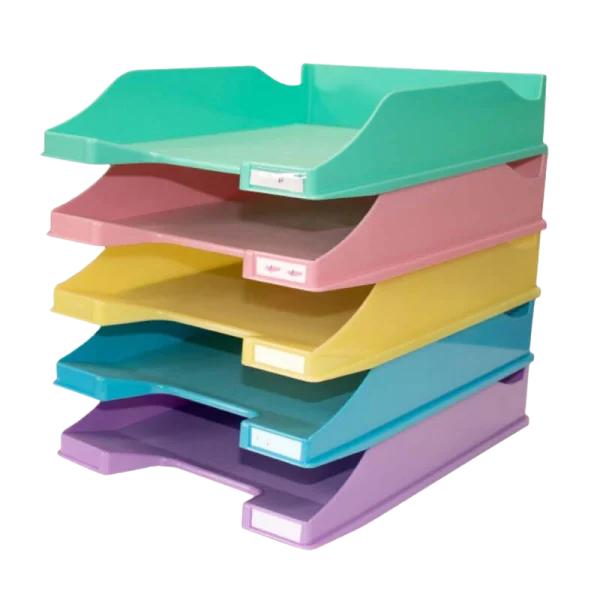 Corbeille a courrier VELVET Purple