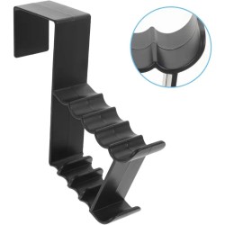 Crochet Portable Noir pour Manteaux