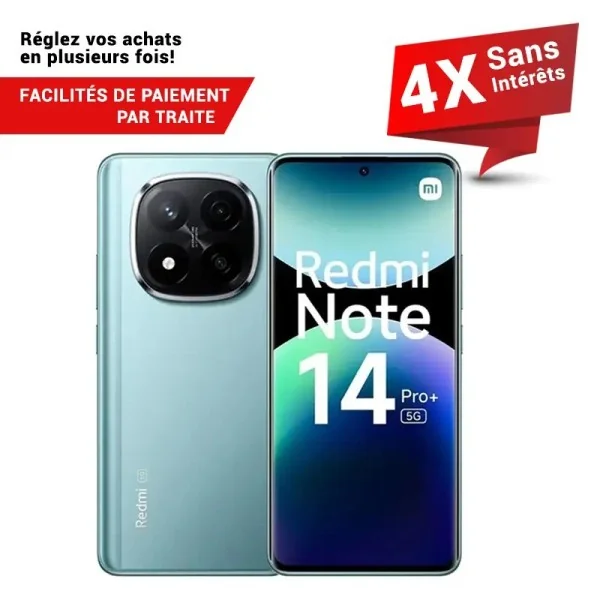 Smartphone Xiaomi Redmi Note 14 Pro Plus 5G - 12Go - 512Go - frost blue