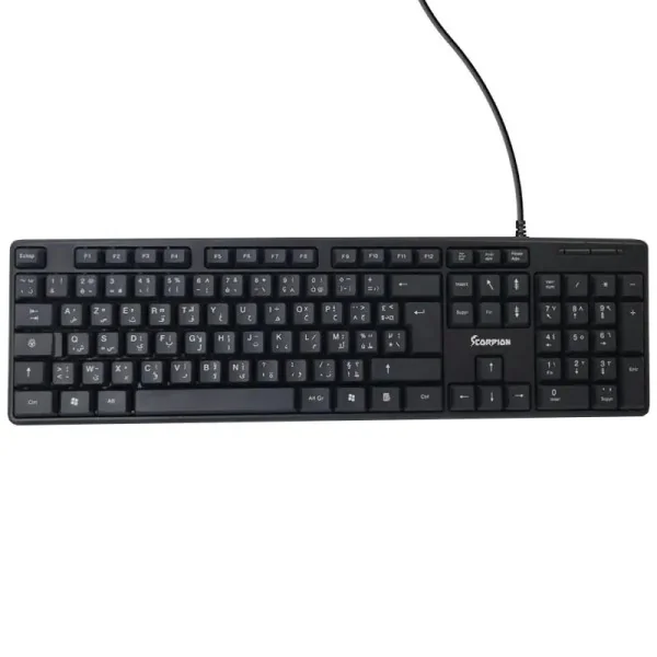 Clavier Filaire Scorpion Azerty