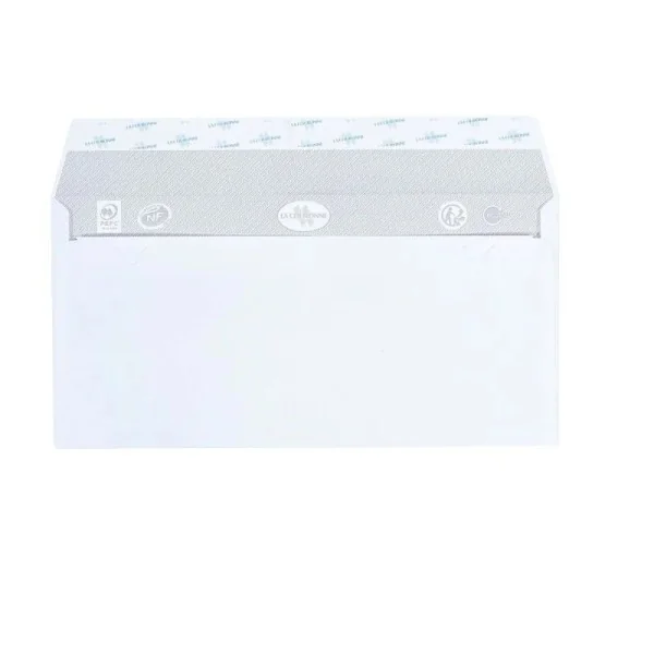 Pack 500 Enveloppe Blanche 12x17.6 La Couronne