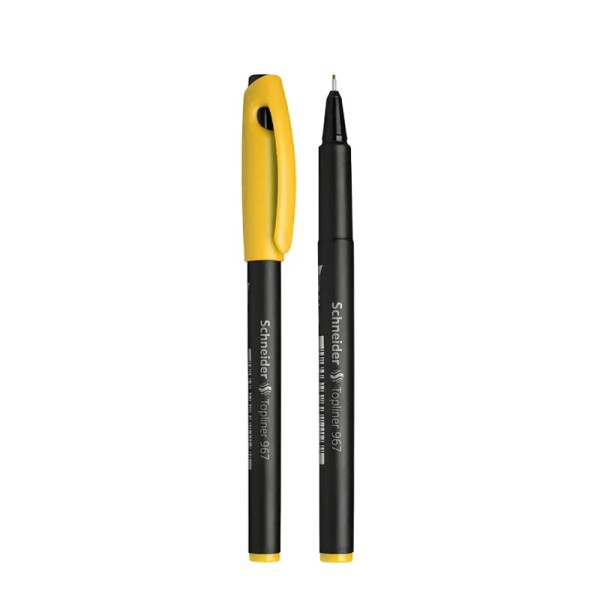 Stylo Feutre Topliner 967 Schneider Jaune