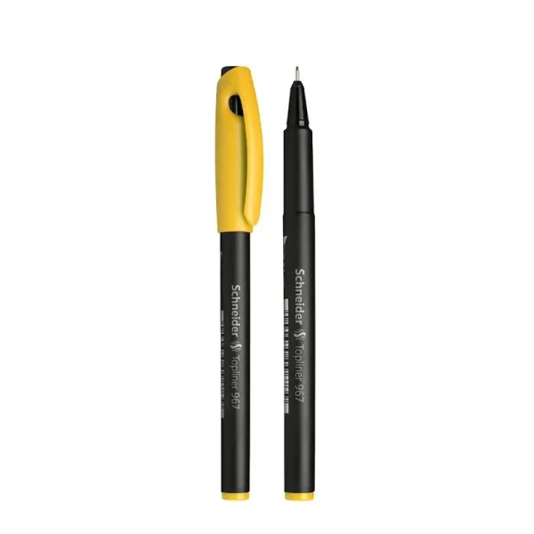 Stylo Feutre Topliner 967 Schneider Jaune