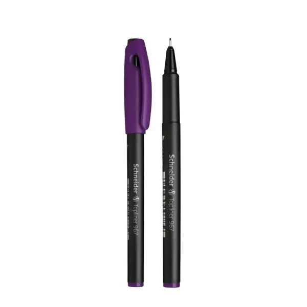 Stylo Feutre Topliner 967 Schneider Violet
