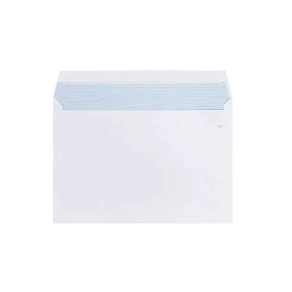 Enveloppe Blanche 162x229 Strip 80Gr Pigna PQT500