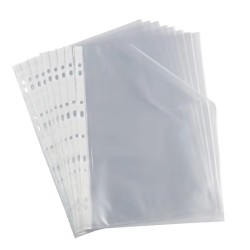 POCHETTES PERFOREES SACHET DE 100 POCHETTES A4 PP LISSE 50 OXFORD