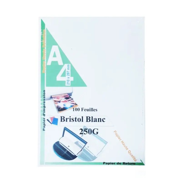 Page de Garde Couché Brillant 250Gr PQT/100