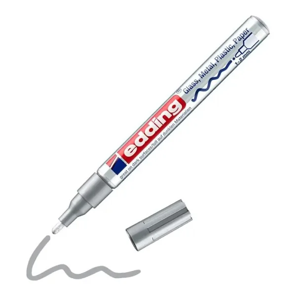 Marqueur Paint Edding 751 Silver
