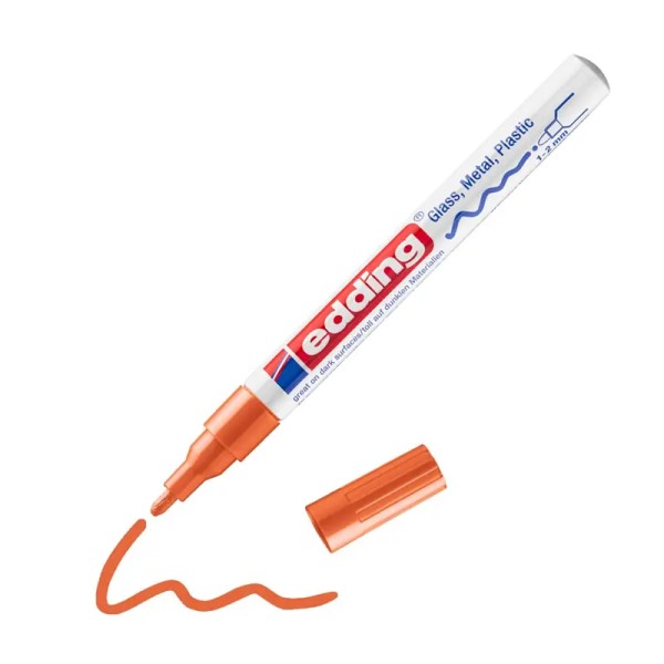 Marqueur Paint Edding 751 Orange