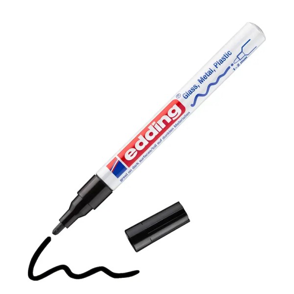 Marqueur Paint Edding 751 Noir